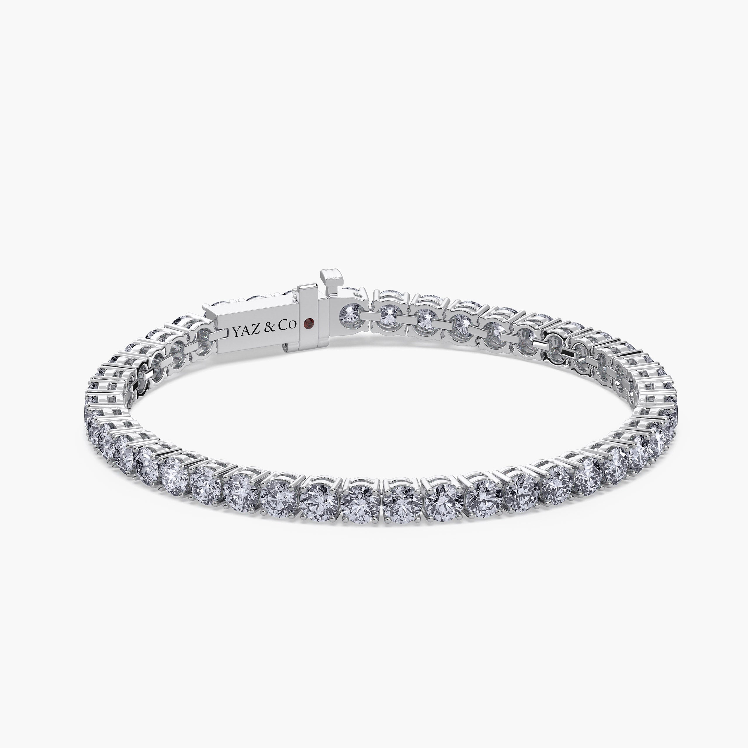 Radiant Flow Tennis Bracelet