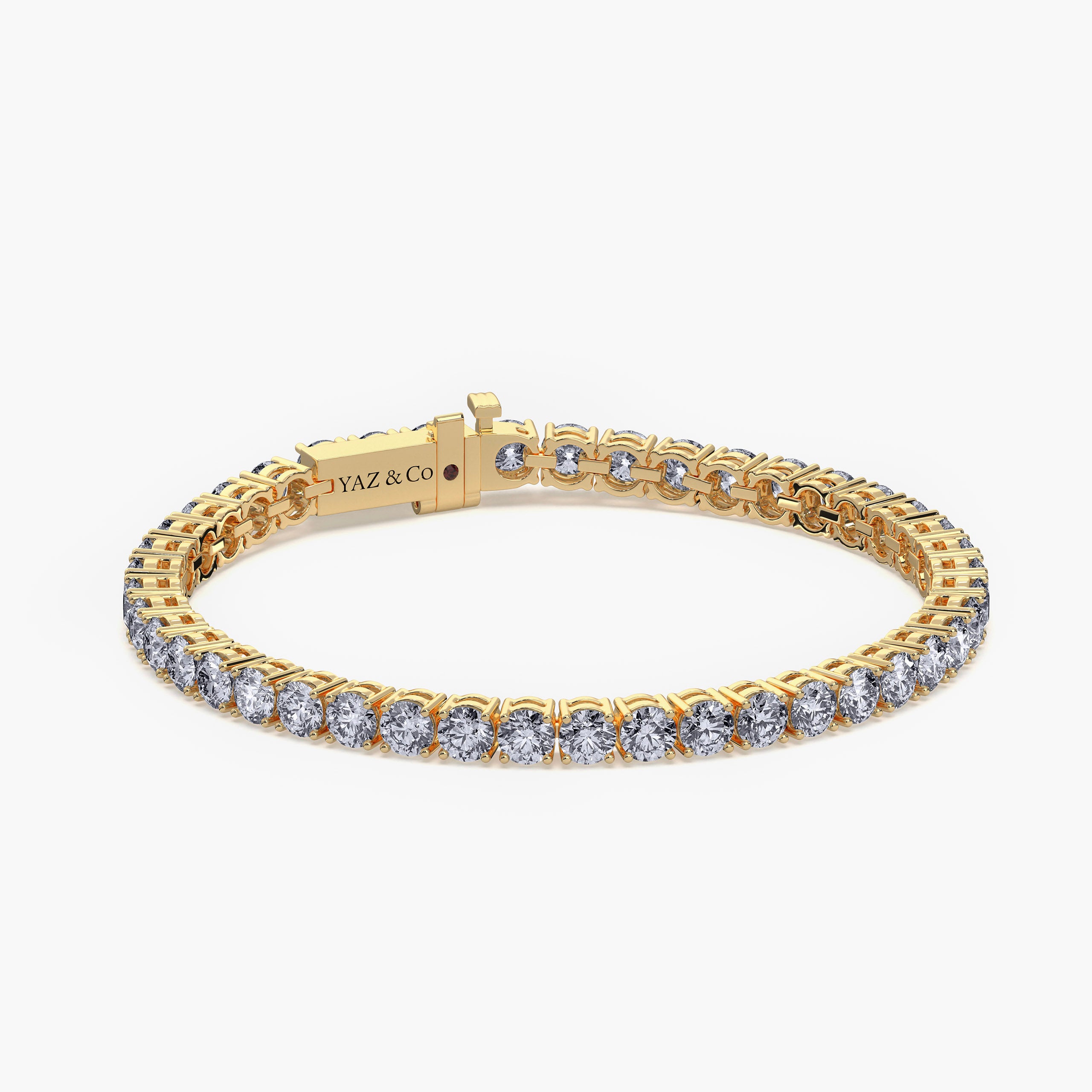Radiant Flow Tennis Bracelet