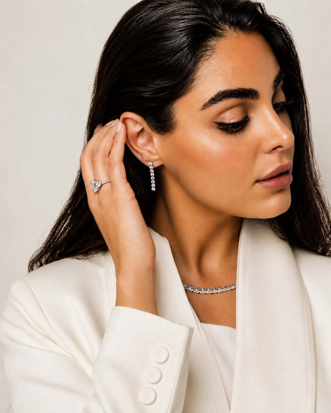 Linear Trace Earrings