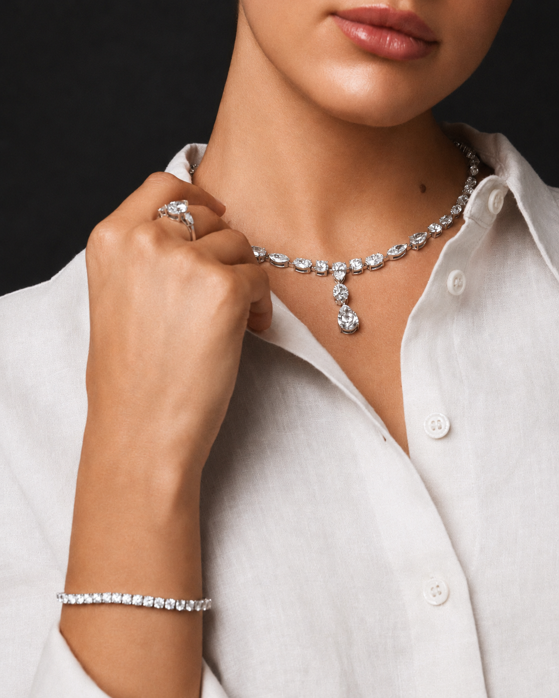 Sovereign Diamond Necklace