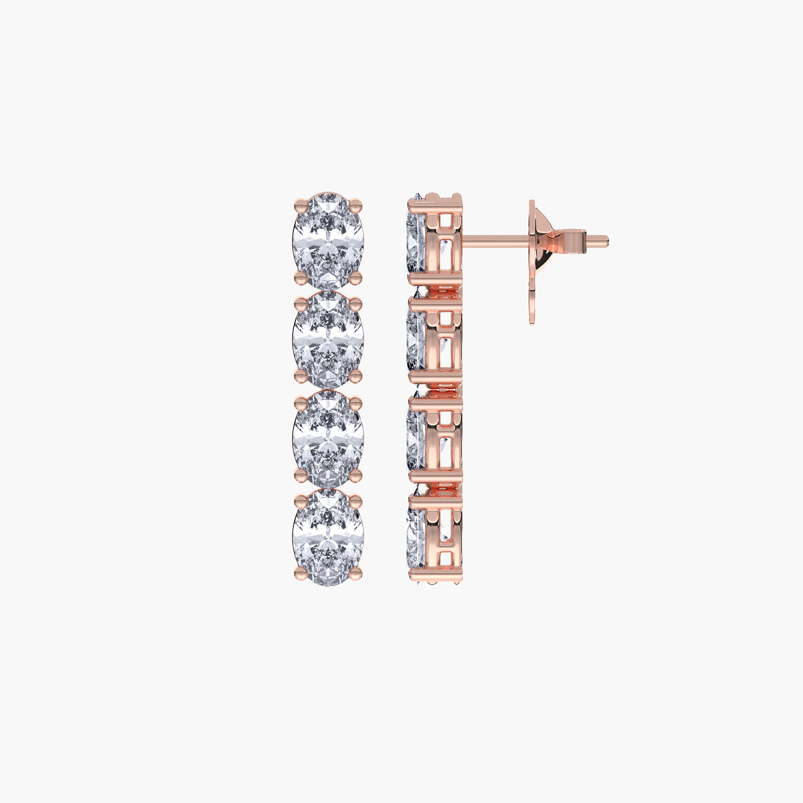Majestic Oval earrings