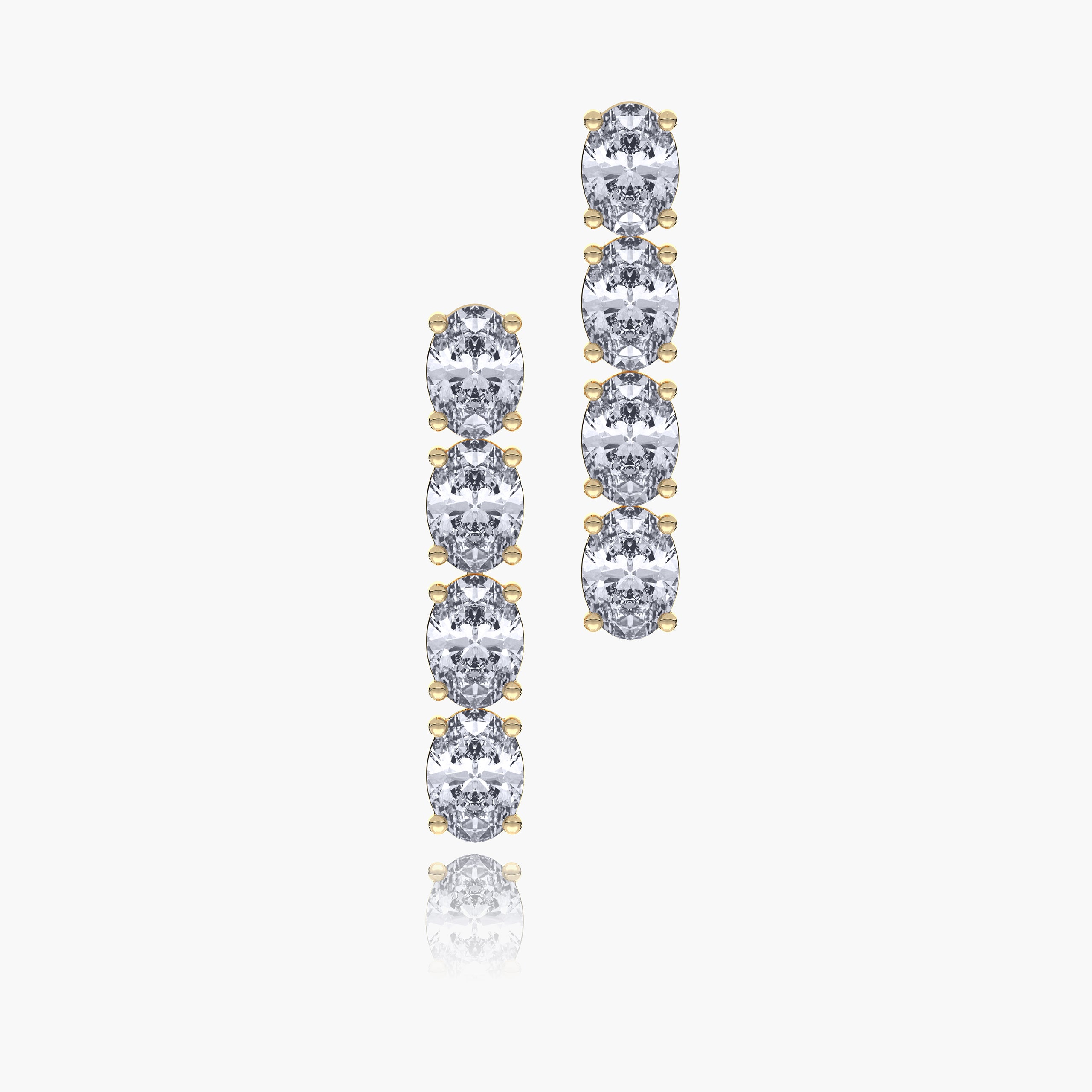 Majestic Oval earrings