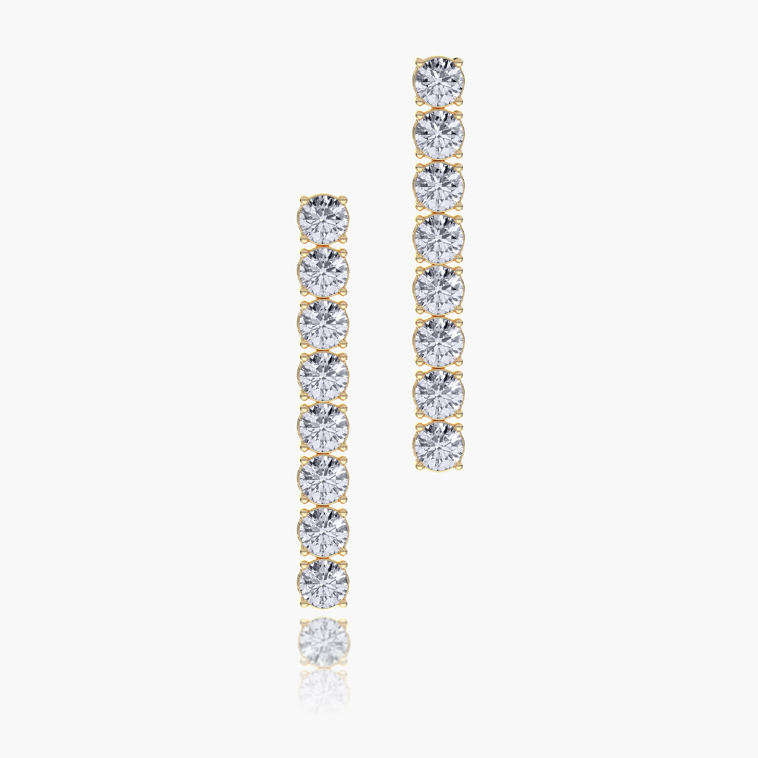 Linear Trace Earrings