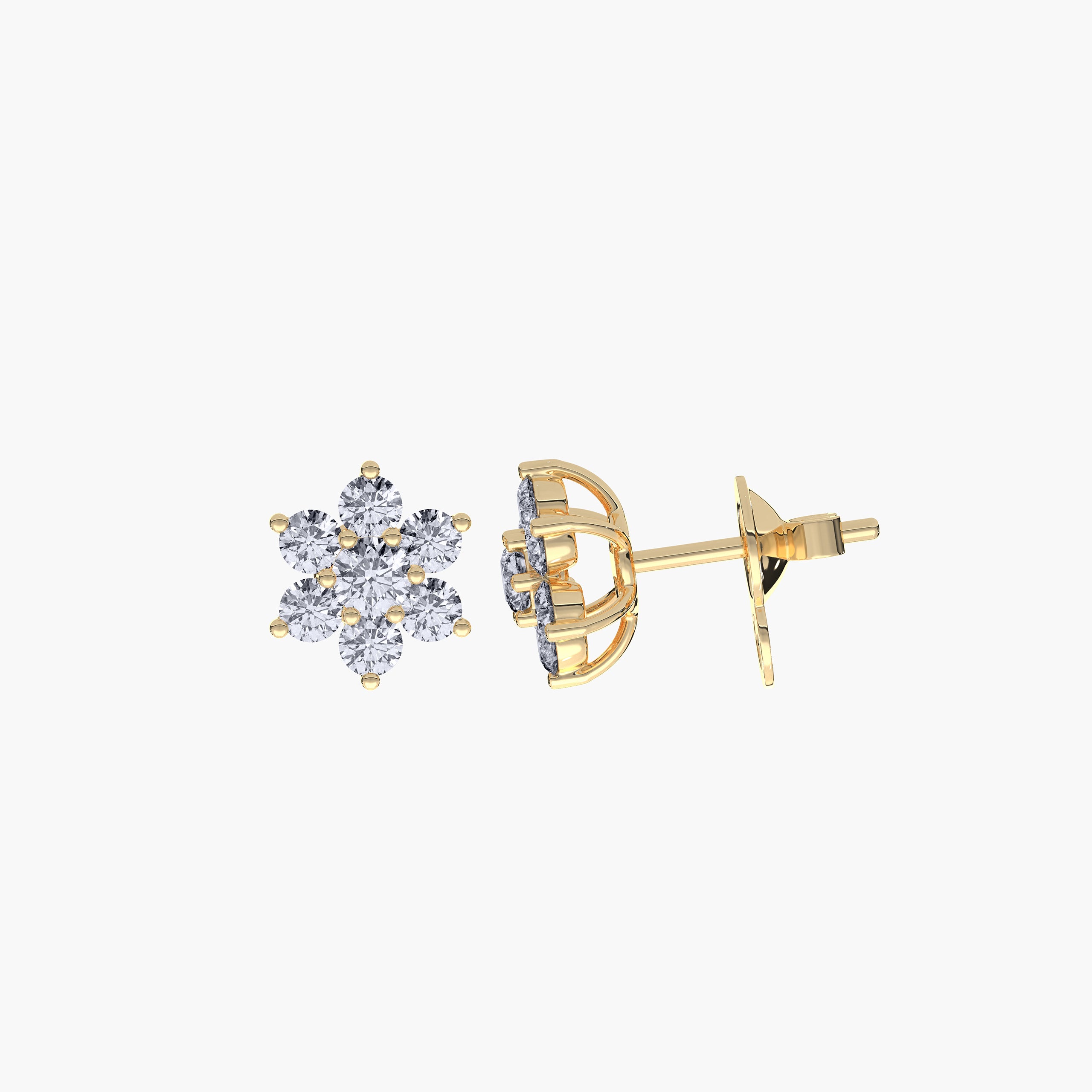 Bloom Diamond Earrings