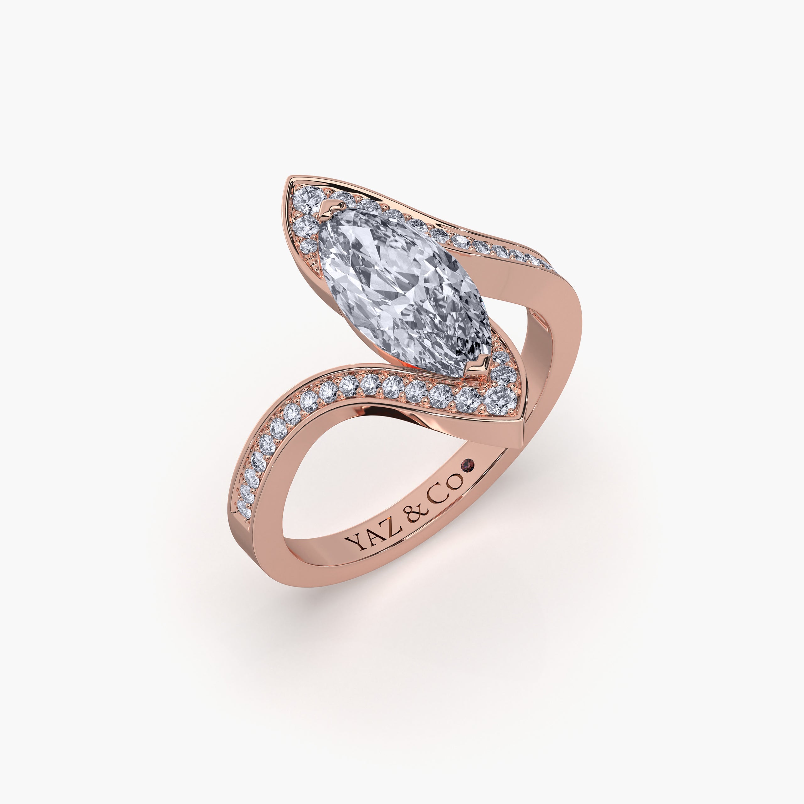 Serpentine Glow Ring