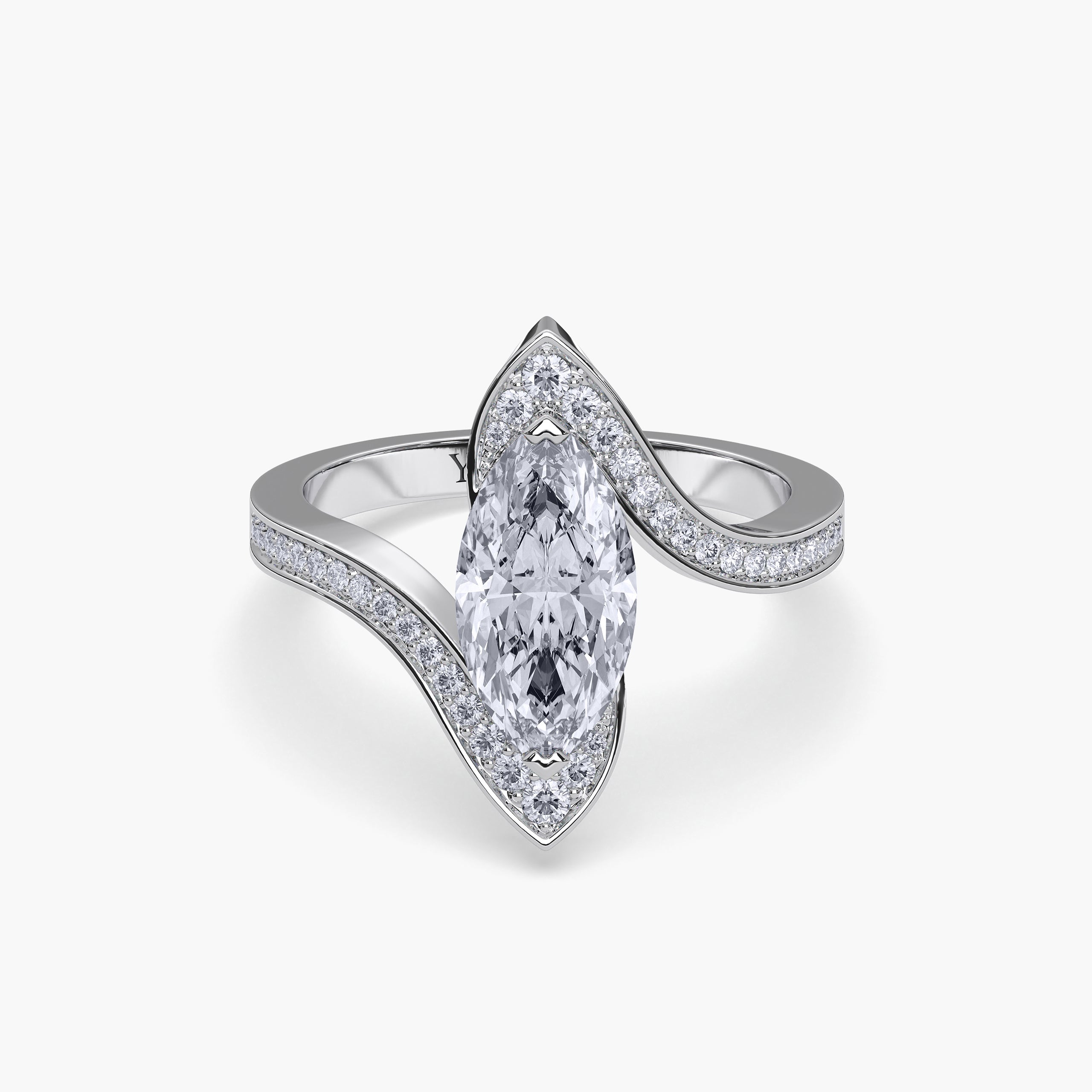 Serpentine Glow Ring