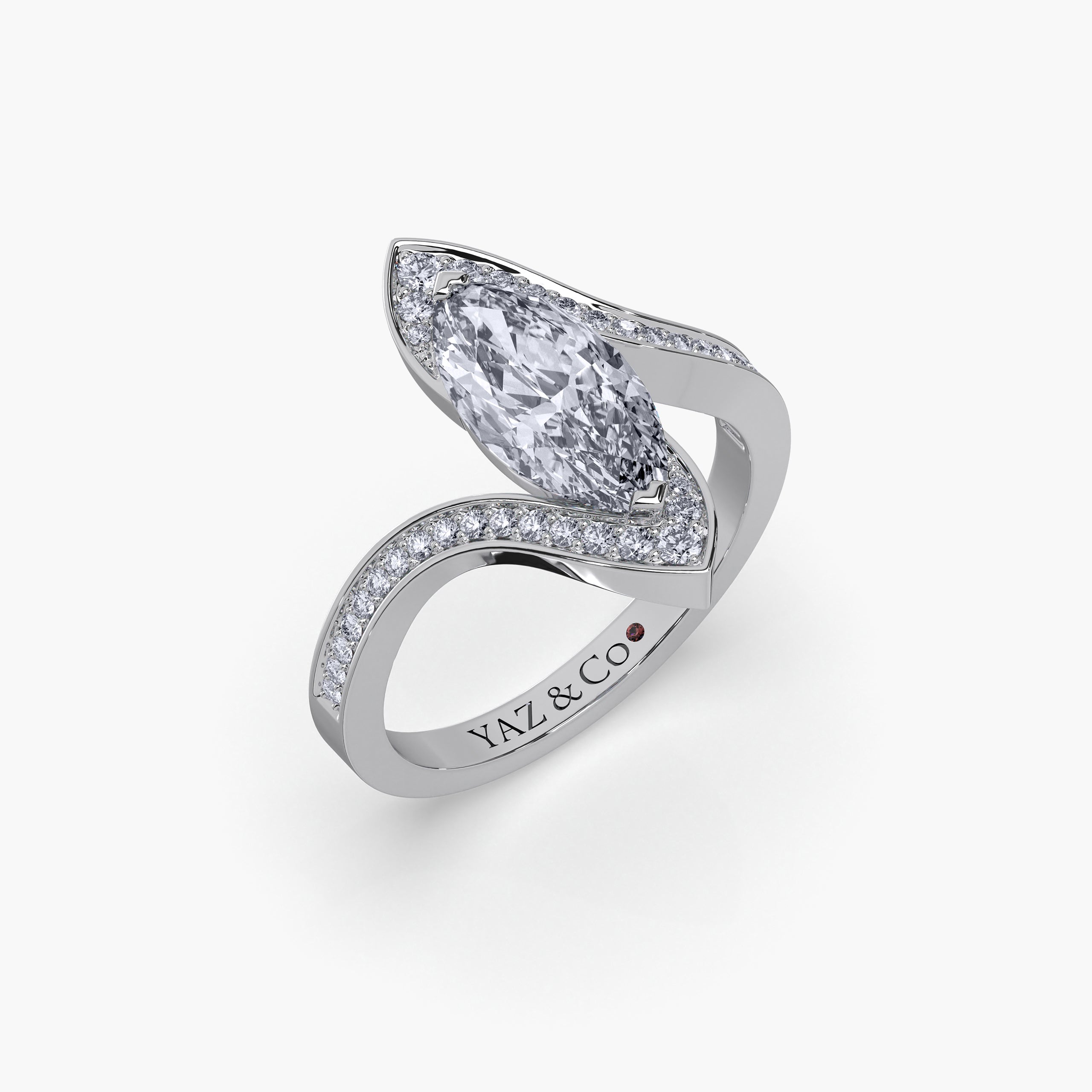 Serpentine Glow Ring