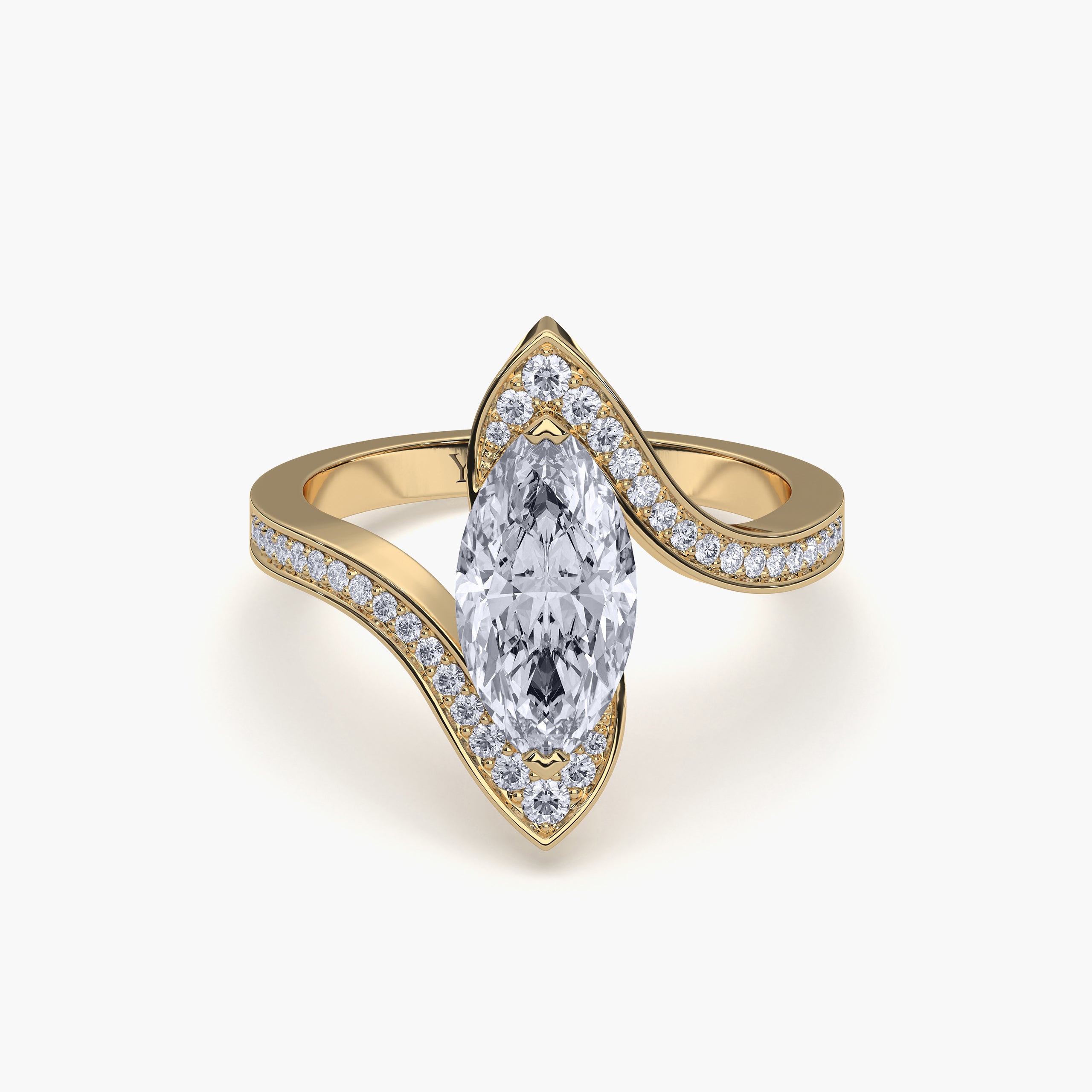Serpentine Glow Ring